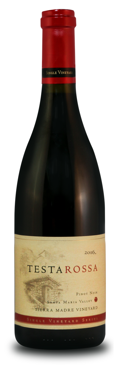 2016 Testarossa Sierra Madre Pinot Noir bottle