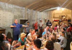 Group of guests enjoying the Vineyard Trip2